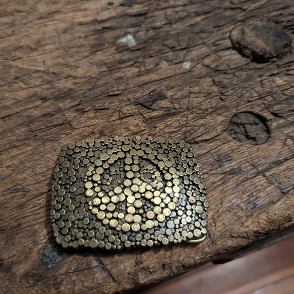 Cool peace sign buckle - Picture 4 of 4